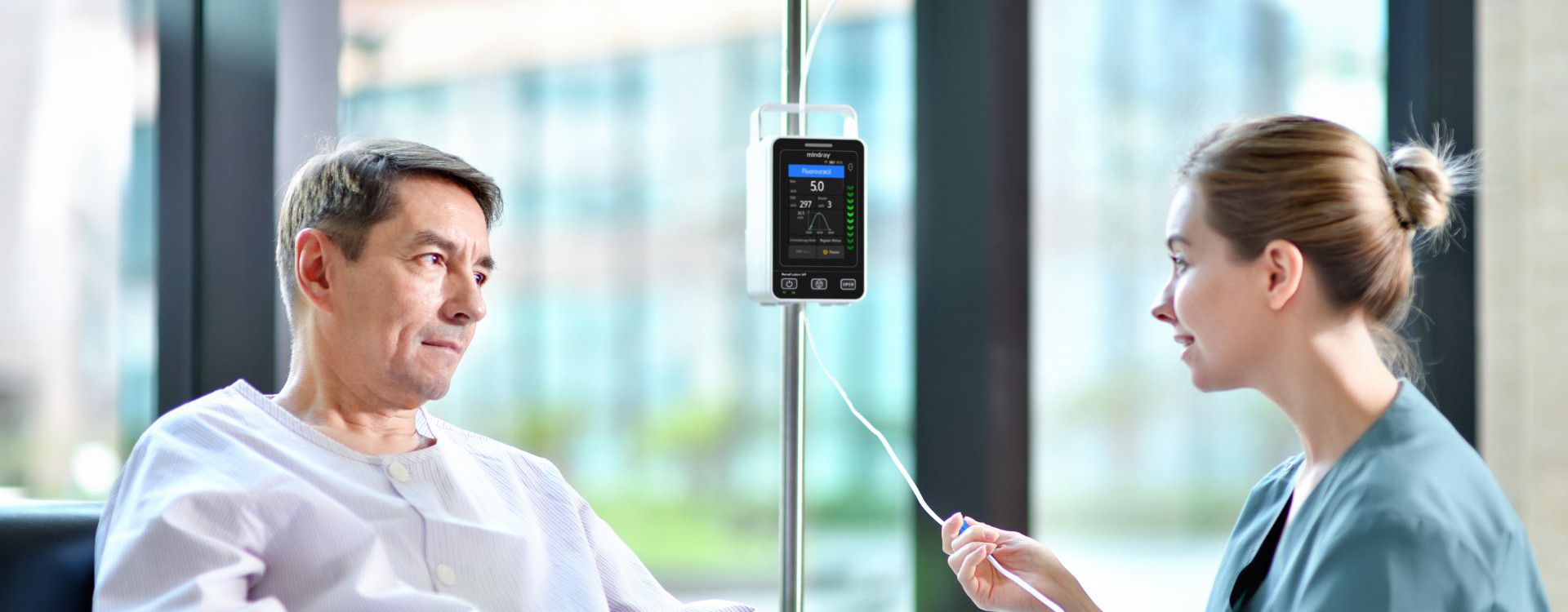BeneFusion i Series Infusion System product key visual banner