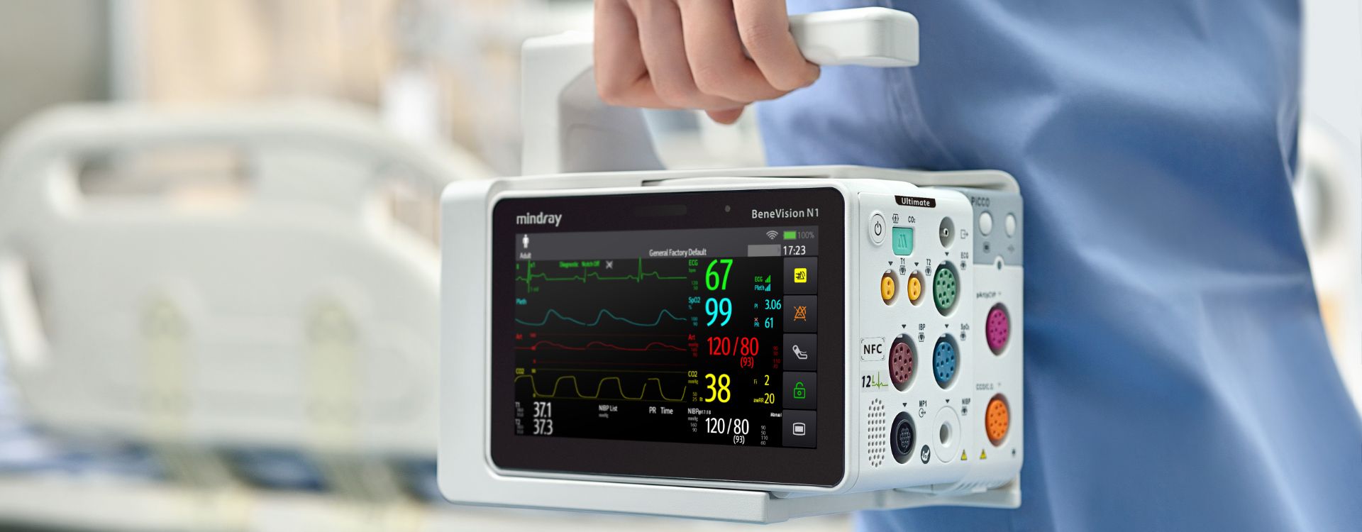 BeneVision N1 Patient Monitor key visual banner