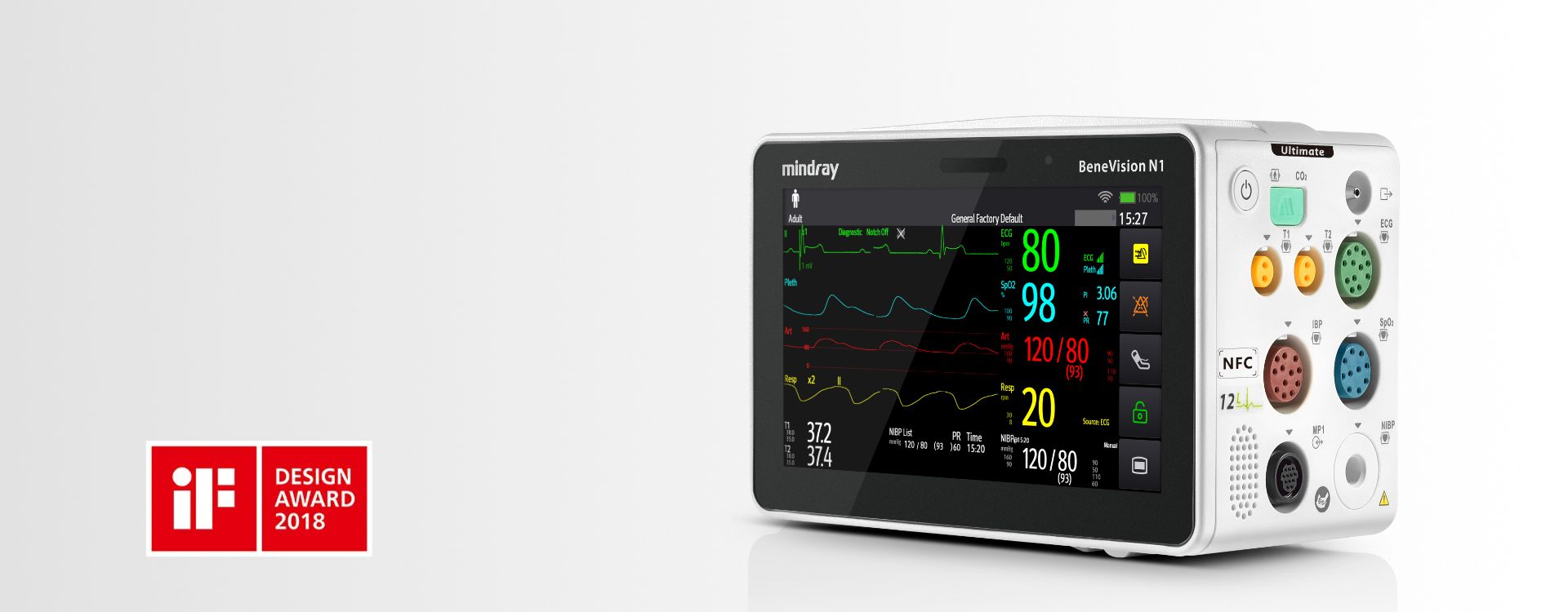 BeneVision N1 Patient Monitor key visual banner