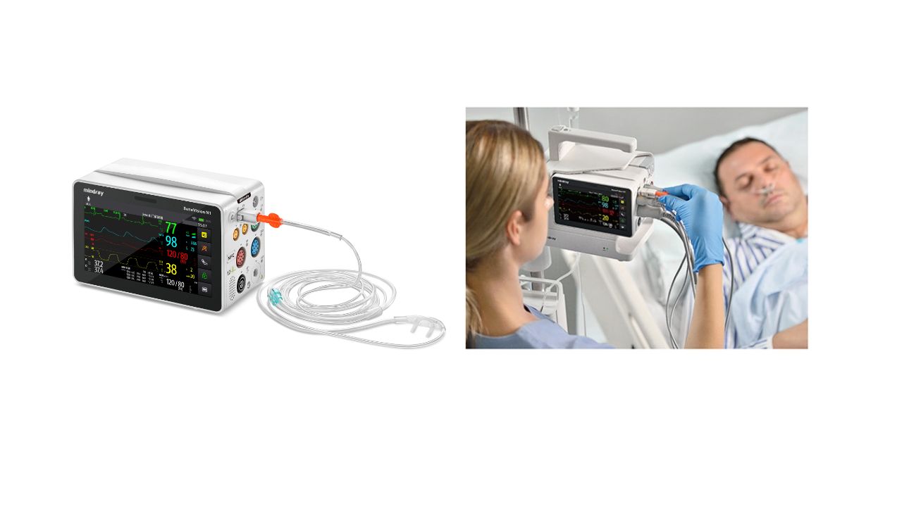 精准而全面的参数测量,  支持内置旁流CO₂