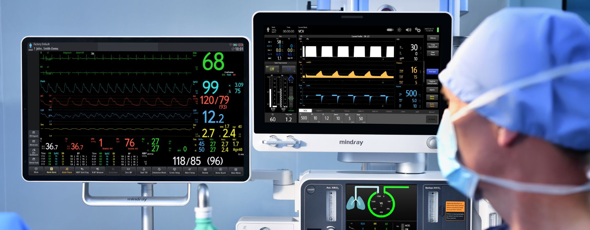 BeneVision™ VMAX/V700/V500/V200 OR病人监护仪 - 主视觉