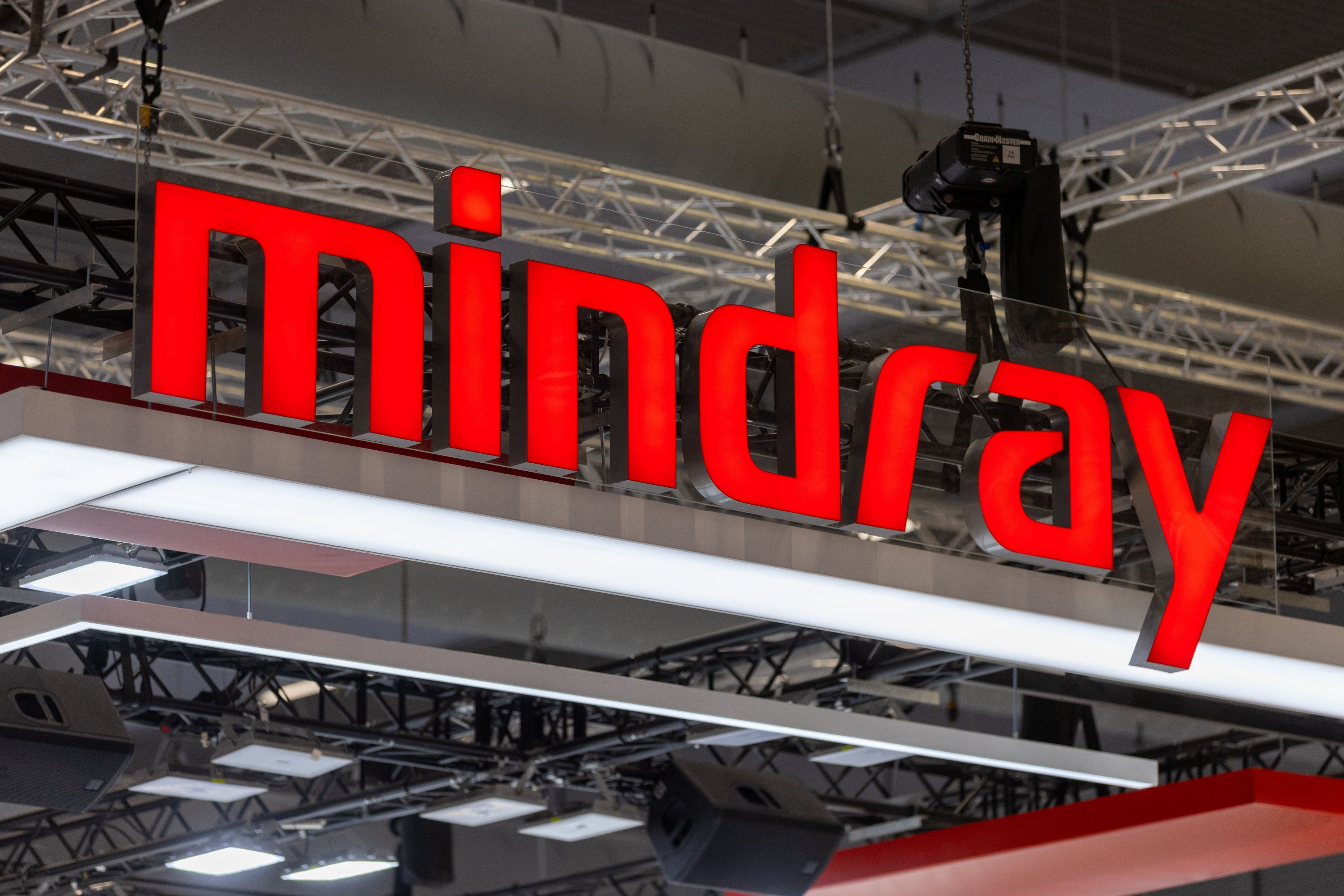 EUSEM 2025 Booth - Mindray logo