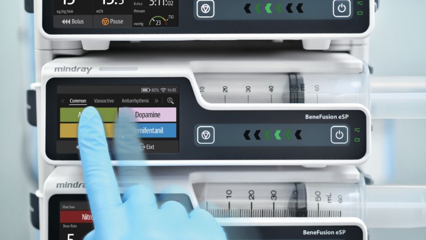 BeneFusion e Series Infusion System - Intuitive Interaction