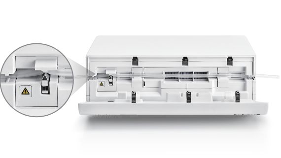 BeneFusion e Series Infusion System - Efficient IV set loading process