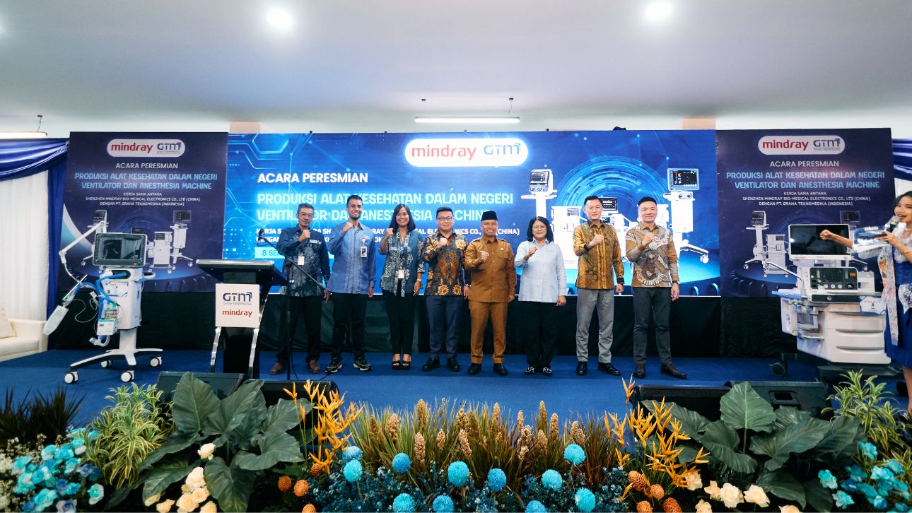 Mindray Indonesia & PT Graha Teknomedika partnership ceremony 