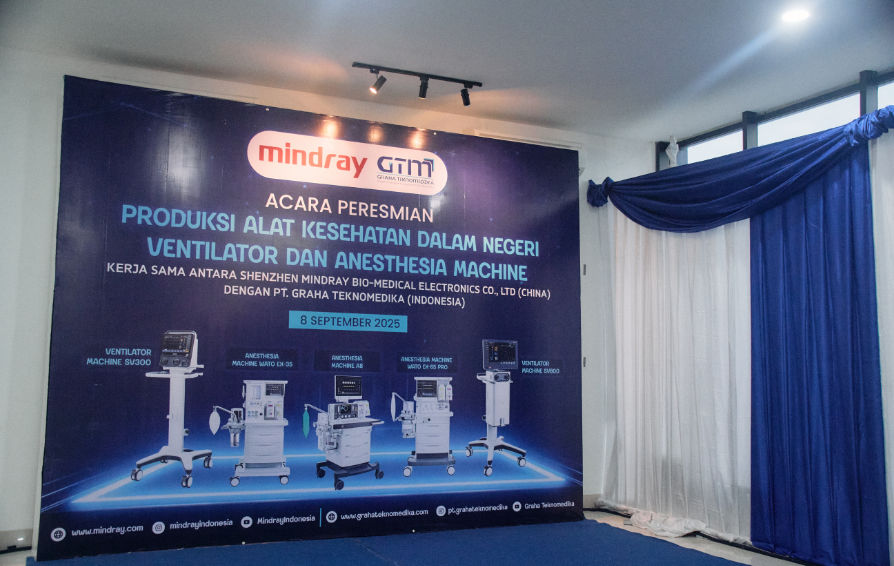 Mindray Indonesia & PT Graha Teknomedika partnership kv