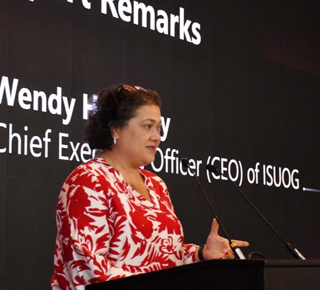 Ms. Wendy Holloway, CEO of ISUOG