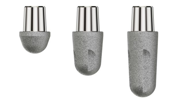 Three Sizes of Tibial Stem