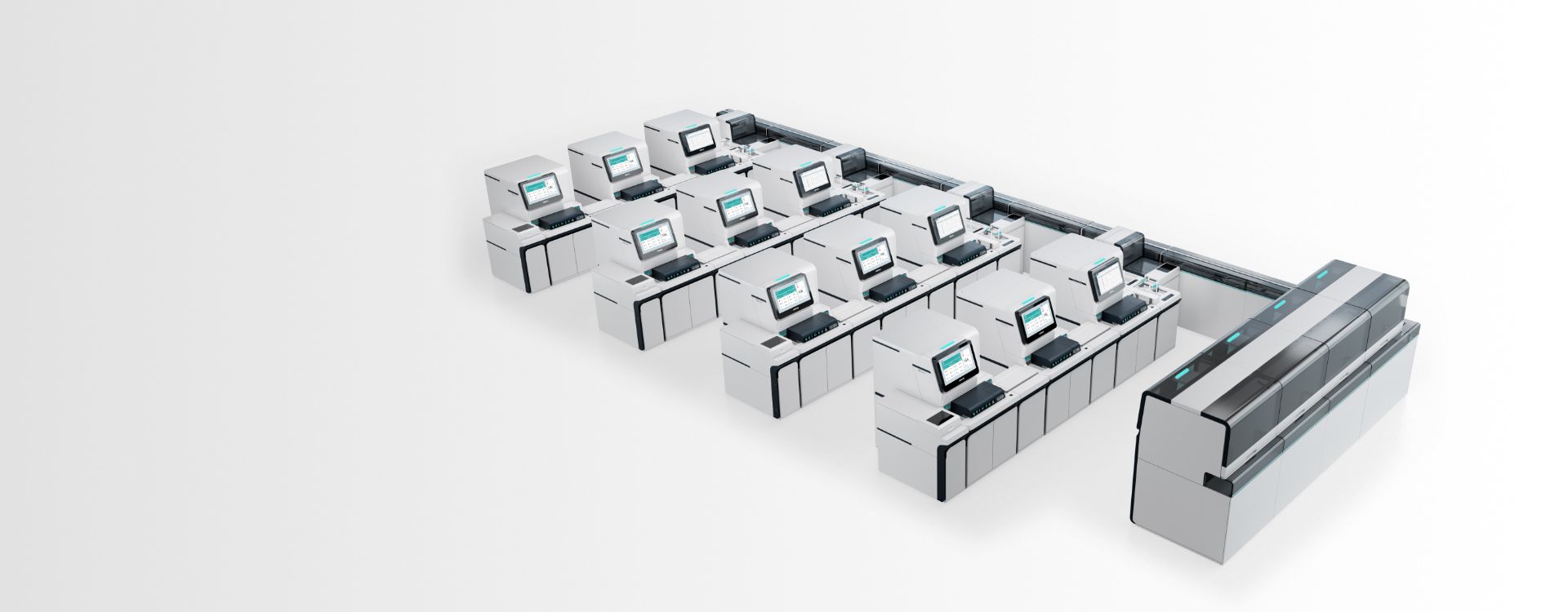 MT 8000C 全自动智慧凝血流水线产品图