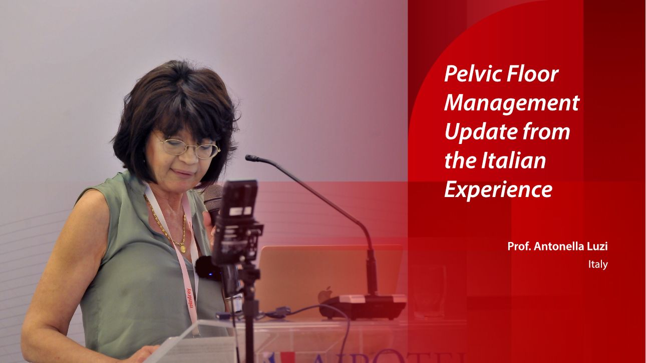 Nuewa Club 2025 meeting - Athens, Dr. Antonella Luzi lecture on pelvic floor and early pregnancy ultrasound