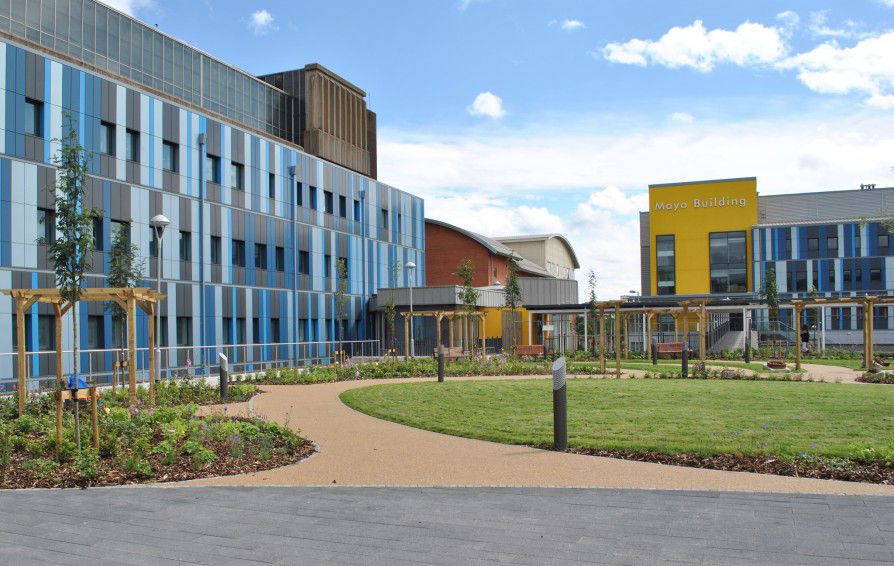 Salford Royal Hospital Landscape