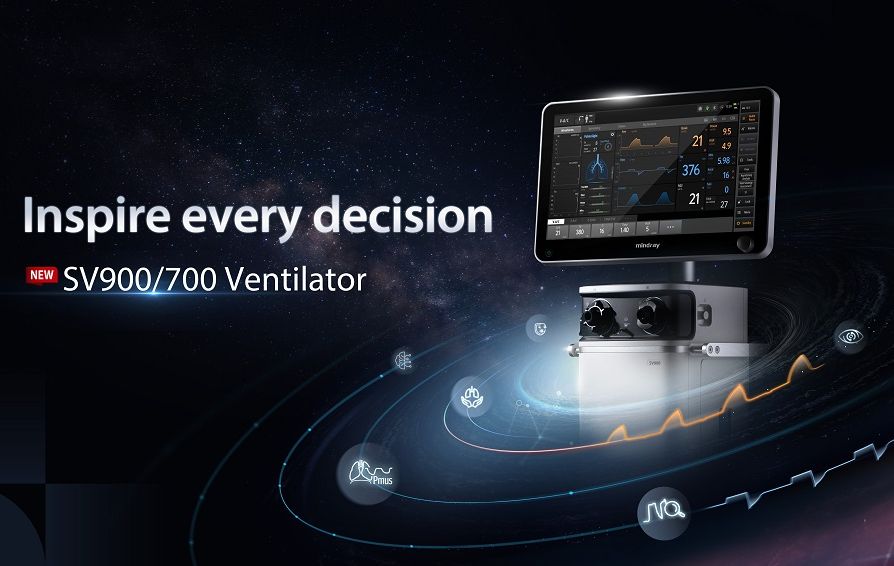 SV900/SV700 Ventilator key visual