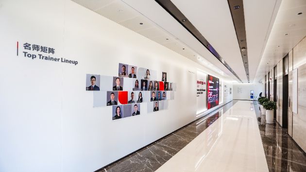 Wuhan Training Center - Top Trainer Lineup Photo Wall